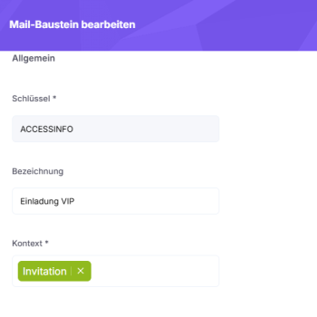 Komfortabler Mail-Designer